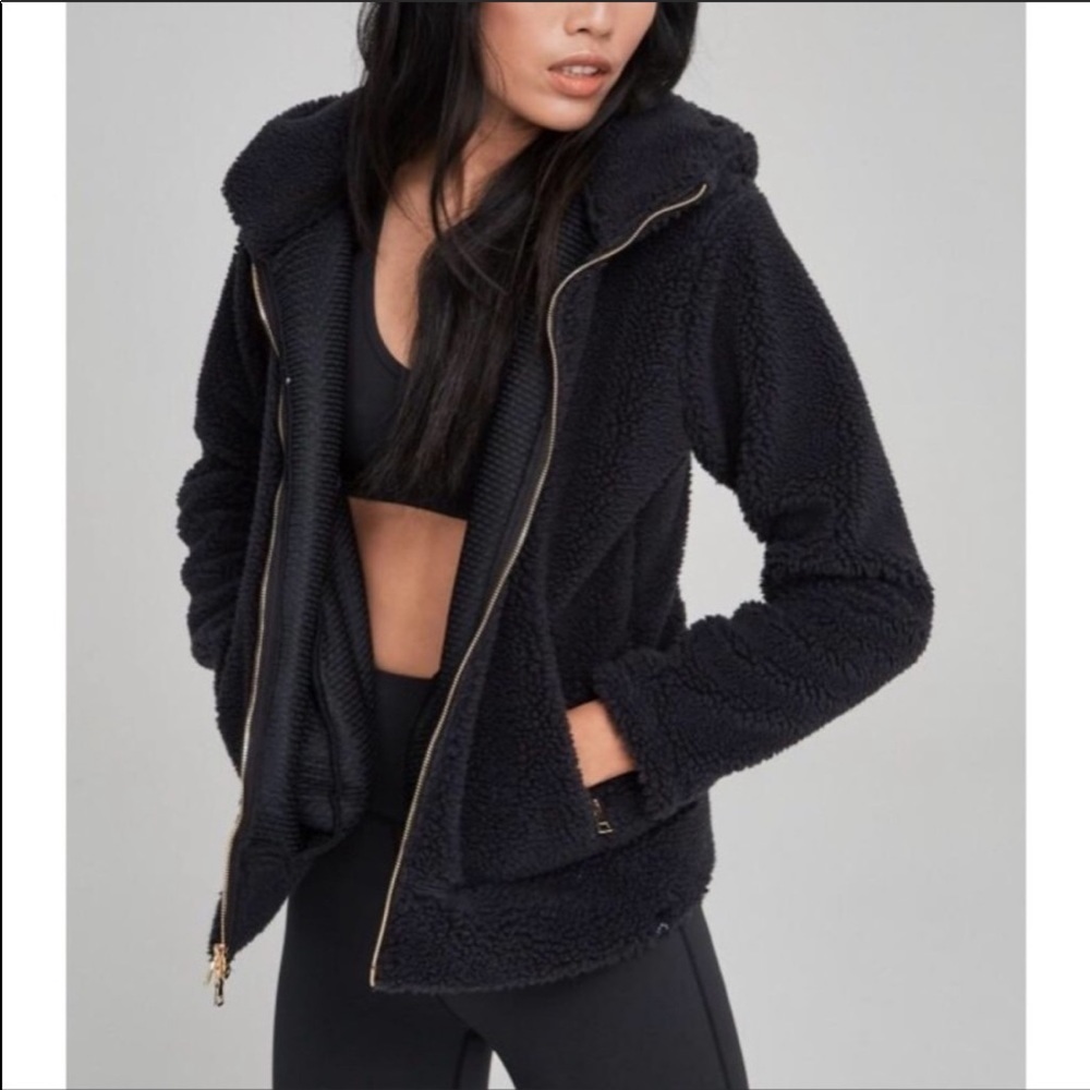 Barley Faux shearling jacket size M